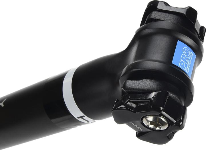 Produktbild PRO SATTELSTÜTZE KORYAK 27,2MM/0MM ALU, SCHWARZ, 400MM LANG (27.20 mm)