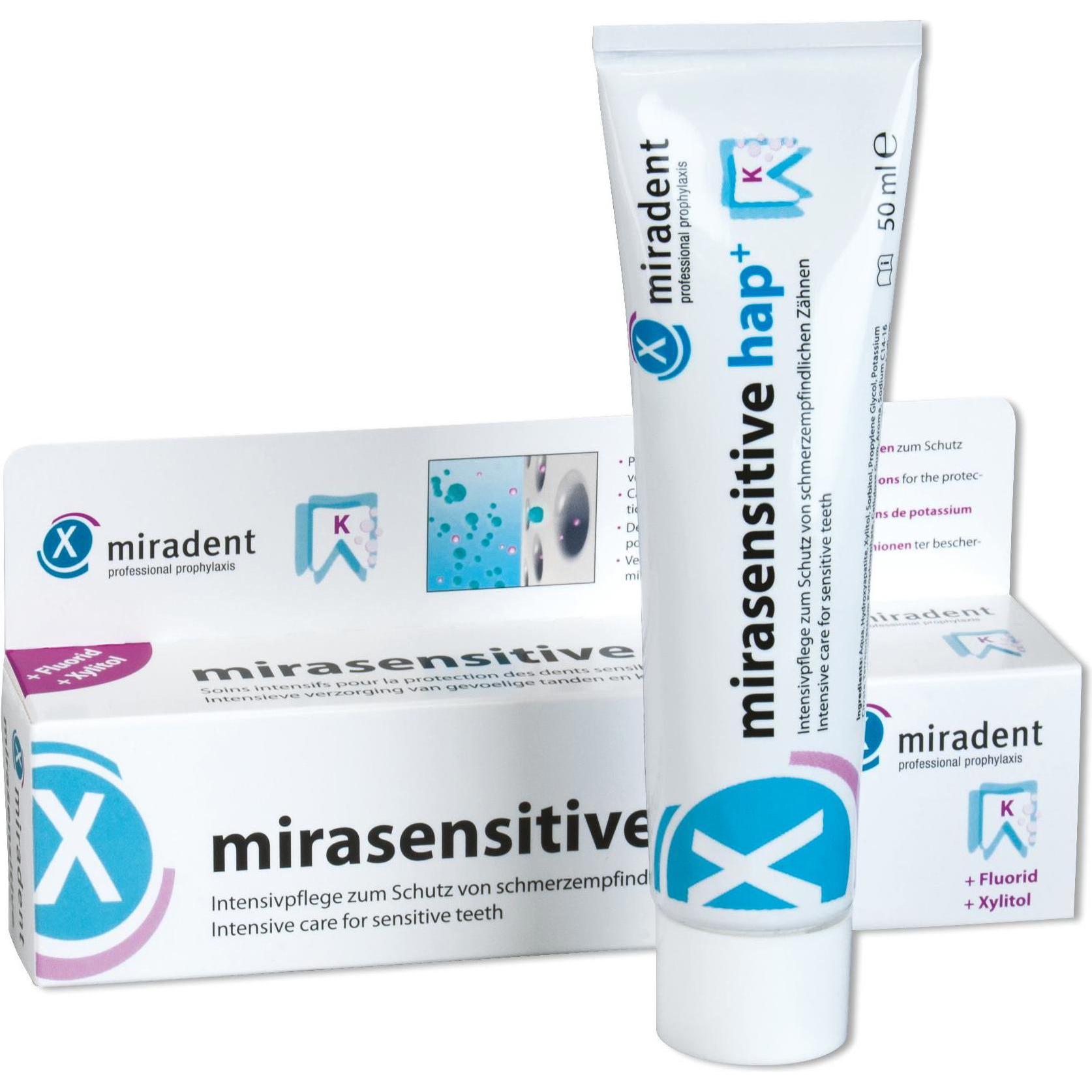 Thumbnail - Miradent, Zahnpasta, Mirasensitive hap+ Intensivpflege (50 ml)