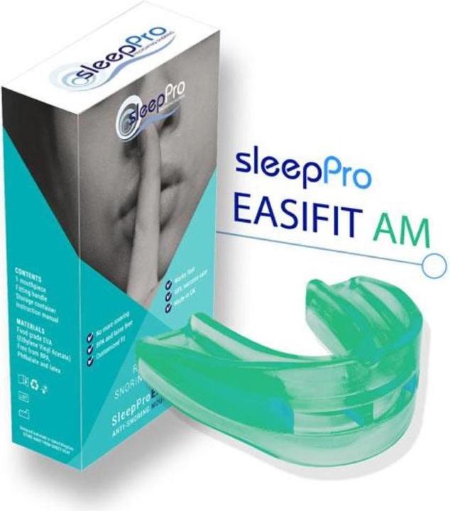 Actual product image SleepPro Easifit AM anti-snoring splint
