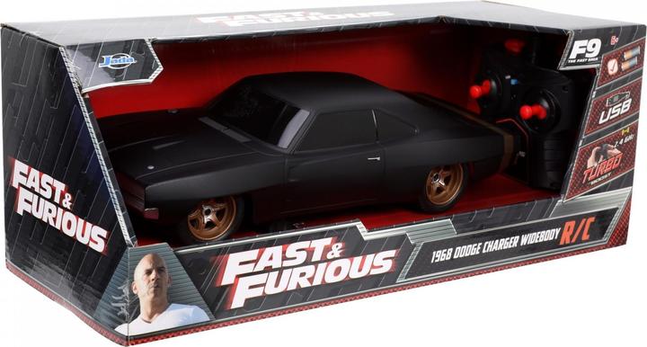 Actual product image Jada Fast&Furious RC Dom's Dodge Charger 1:16