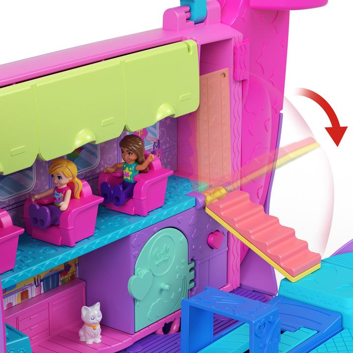 Actual product image Polly Pocket Kitty Plane