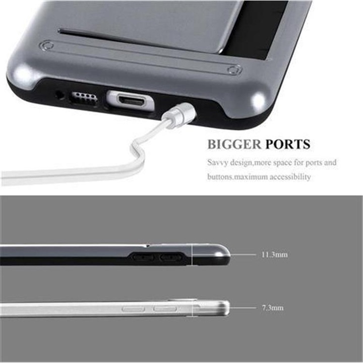 Image du produit Cadorabo Étui de protection hybride avec compartiment pour carte (Samsung Galaxy A5 (2016))