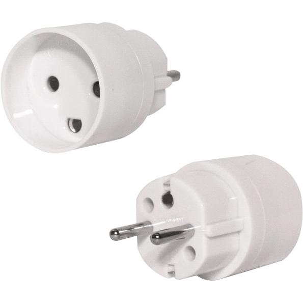 Thumbnail - ProXtend, Reiseadapter, Power plug adapter Type F plug to Type K Socket