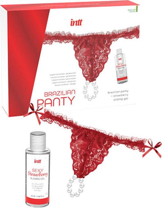 Productafbeelding Intt Braziliaanse Panty - Rood (50 ml, Intieme waslotion)