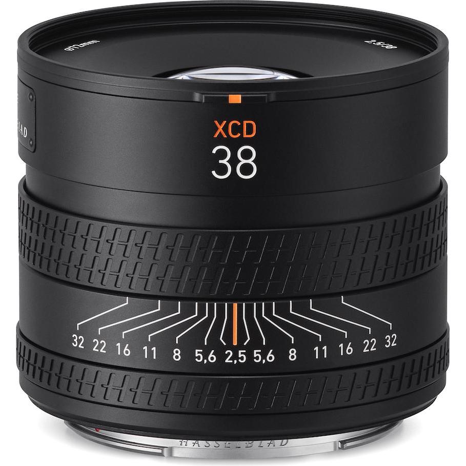 Hasselblad XCD 38mm f/2.5 V (Hasselblad X, Vollformat), Objektiv, Schwarz