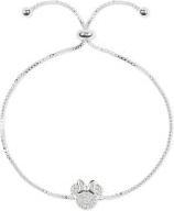 Immagine prodotto Peers Hardy Minnie Mouse stone set charm friendship slider Bracelet