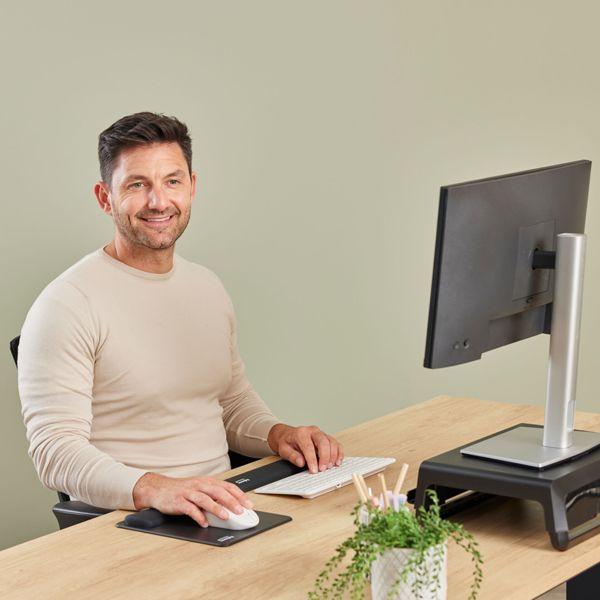 Produktbild Fellowes Breyta Mauspad schwarz mit Handgelenkauflage