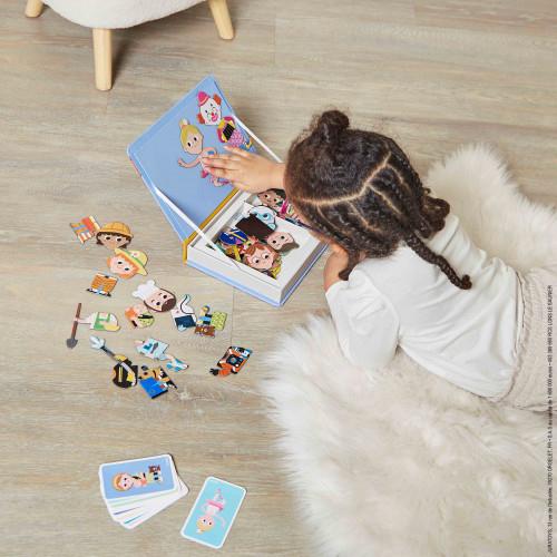 Actual product image Janod Magnetibook - Beroepen (English, French, German, Italian, 3 - 6 years)