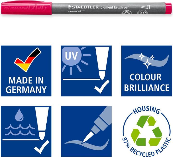 Produktbild Staedtler Fasermaler Pigment (24x)