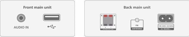 Productafbeelding Philips TAM3205M2/12 (Bluetooth, CD Speler, 1x 20 W)