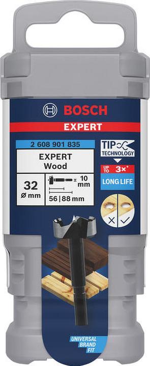 Produktbild Fortis Forstnerbohrer EXPERT Wood 32mm 32x90mm 2608901835 (32 mm)