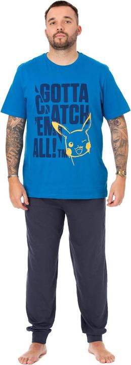 Actual product image Pokémon Gotta Catch Em All pyjamas with long trousers (L)