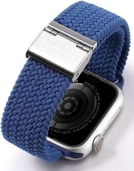 Actual product image Dux Ducis Mixture Pro Armband (38 mm, 40 mm, 41 mm, Nylon, Apple Watch Series 2, Apple Watch Series 1, Apple Watch Series 3, Apple Watch Series 4, Apple Watch Series 5, Apple Watch Series 6, Apple Watch Series 7, Apple Watch Series 8, Apple Watch Series 9, Apple Watch SE)