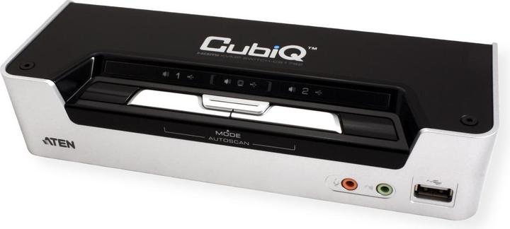 Actual product image Aten CS1792, 2 Port USB Hub KVM Switch with HDMI