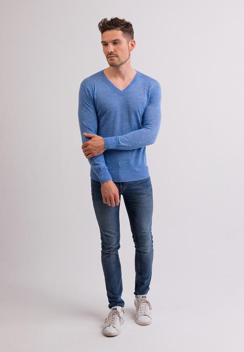 Produktbild Cash-Mere Kaschmir V-Ausschnitt Pullover (XL)
