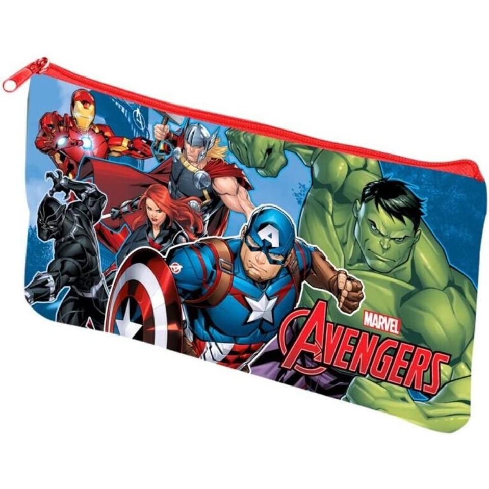 Tinisu, Etui, Avengers Marvel Etui fÃ¼r die Schule Federtasche Rund Stifteetui Kinder Tasche