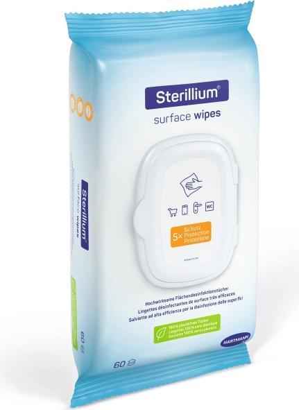 Actual product image Sterillium Disinfectant wipes