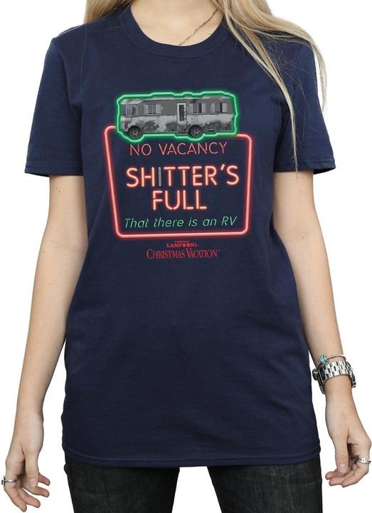 Produktbild National Lampoon´s Vacation National Lampoon's Christmas Vacation Greyscale No Vacancy TShirt (M)