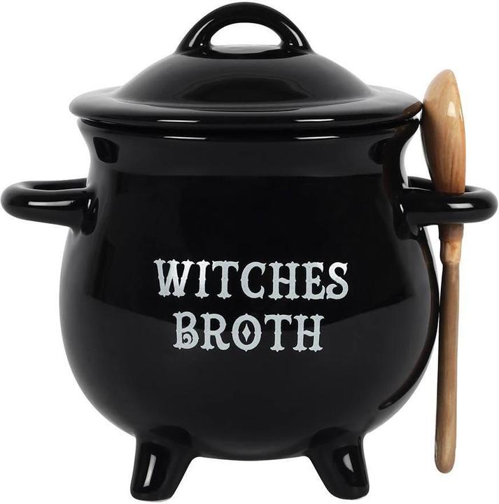 Actual product image Something Different Kettle Soup Bowl Witches Broth Porcelain