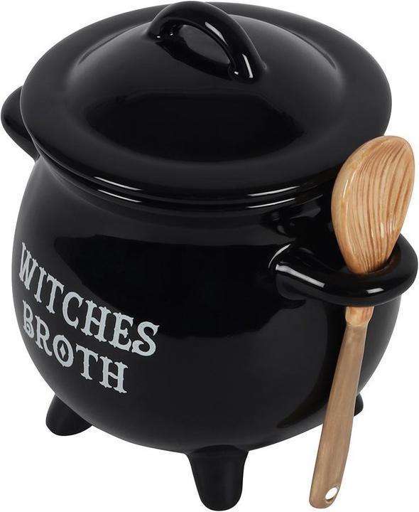 Actual product image Something Different Kettle Soup Bowl Witches Broth Porcelain