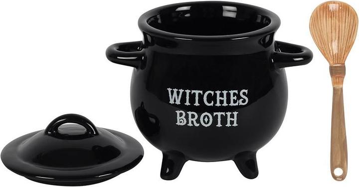 Actual product image Something Different Kettle Soup Bowl Witches Broth Porcelain