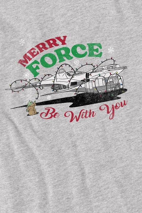 Produktbild Star Wars Merry Force Be With You TShirt (152, 158)