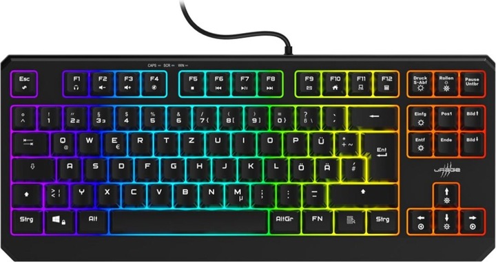 Actual product image Urage Gaming Keyboard Exodus 220 TKL, Black (DE, Cable)
