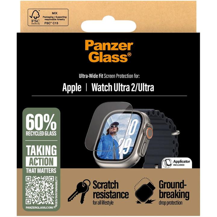 Actual product image PanzerGlass Watch Screen Protector Glass