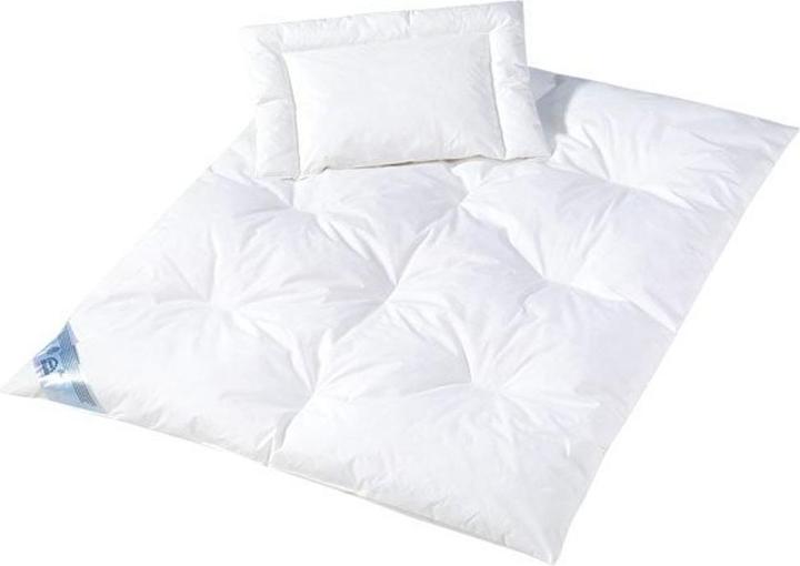 Actual product image Julius Zöllner Children's quilt set, feather/down (40 x 60 cm)