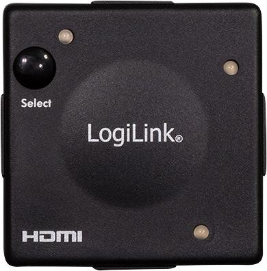 Actual product image LogiLink Switch HDMI port, 1080p/60Hz, Mini, HDCP, CEC