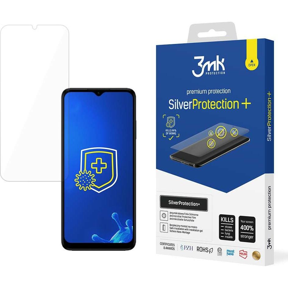 3MK Nokia G22 – SilverProtection+ (1 Stück, Nokia G22), Smartphone Schutzfolie, Silber