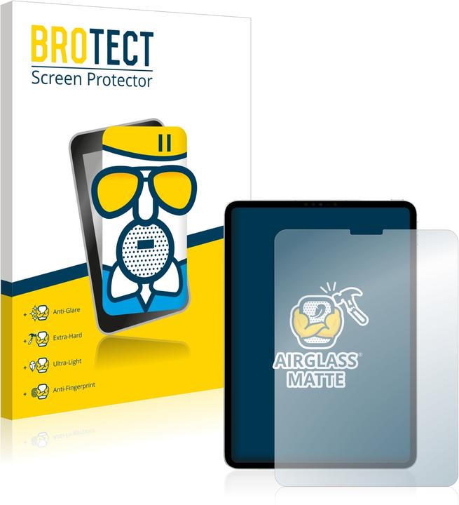 Actual product image BROTECT AirGlass Glass Matte (1 Piece, iPad Pro 11 2022 (4th Gen))