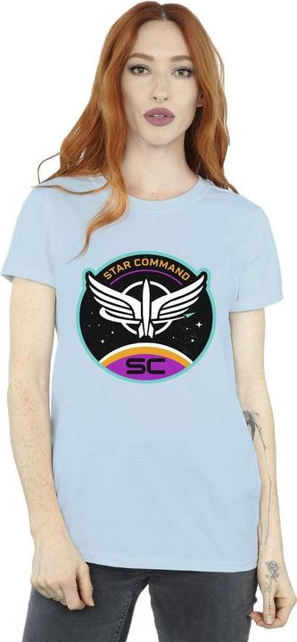 Immagine prodotto Disney Lightyear Star Command Circle Maglietta Ampia Donna (L)