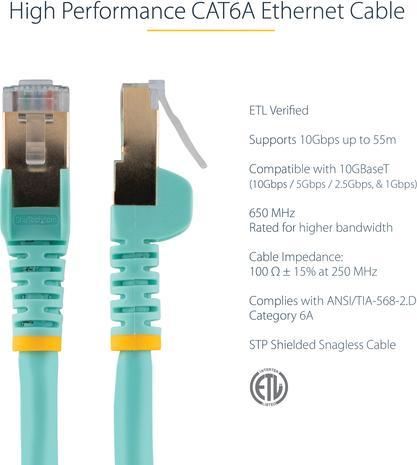 Actual product image StarTech -Ethernet patch cable (S/UTP, CAT6a, 10 m)