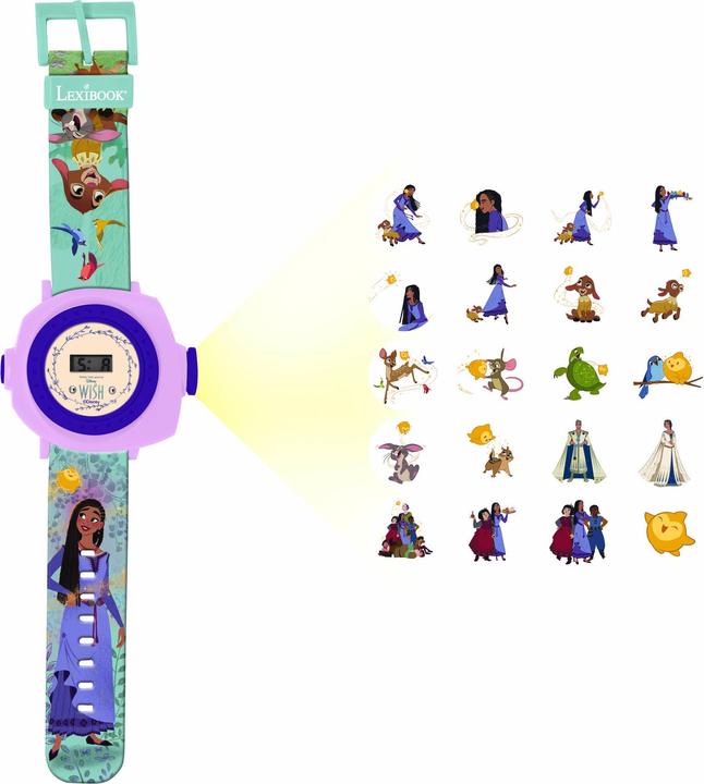 Produktbild Lexibook Disney Wish digital projection watch (DMW050WI) (Digitaluhr)