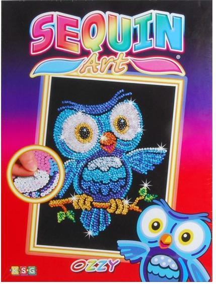 Produktbild KSG Pailettenbild Ozzy Owl