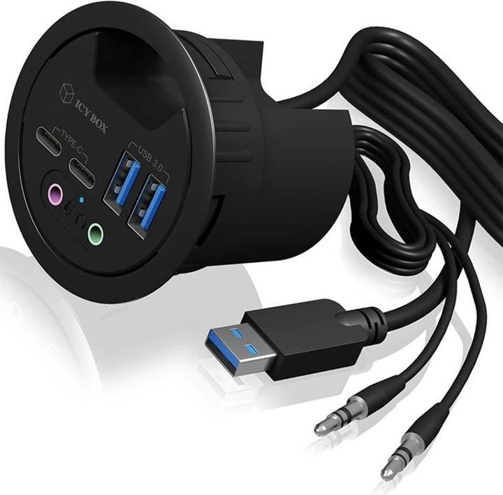 Productafbeelding Icy Box IB-HUB1403B (USB-A, 4 ports)