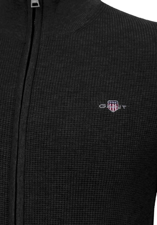 Produktbild GANT Micro Textured Cotton Zip Cardigan (L)