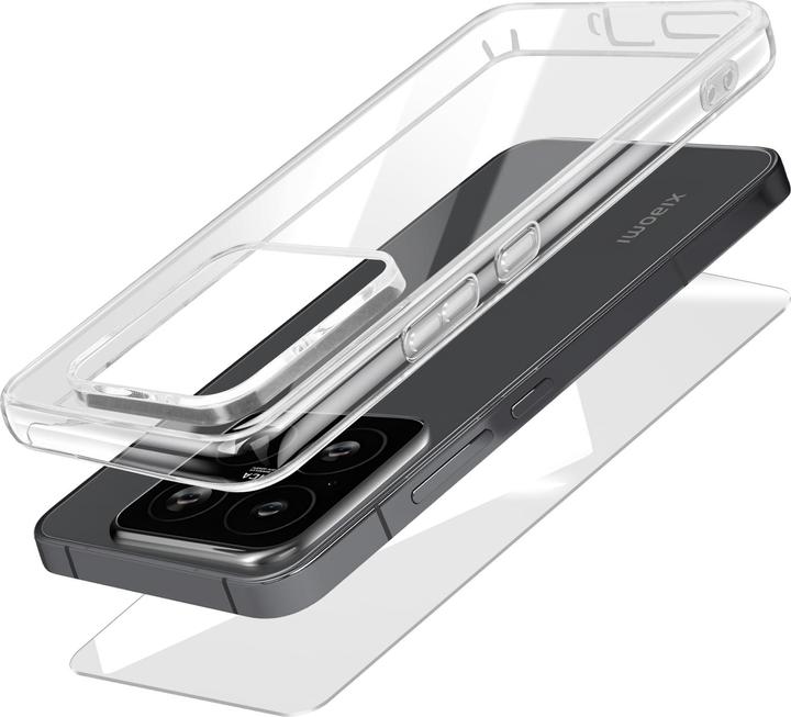Actual product image Mayaxess Schutzpaket für Xiaomi 15 Weiche Hülle und Gehärtetes Glas (Xiaomi 15)