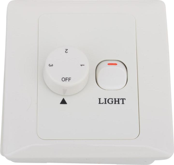 Produktbild Beacon Wandschalter für Deckenventilator mit Licht 2 Blenden