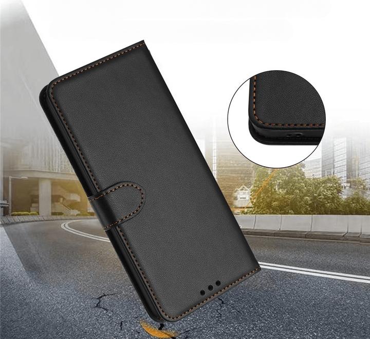 Actual product image Cover-Discount Galaxy A17 / A16 / A26 - Elegante Ledertasche (Samsung Galaxy A16, Samsung Galaxy A26, Samsung Galaxy R)