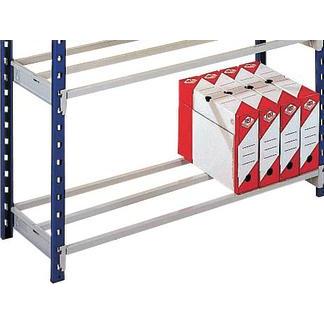 Paperflow, Porta depliant, 2 ripiani RangEco grigio 100,0 x 34,0 cm