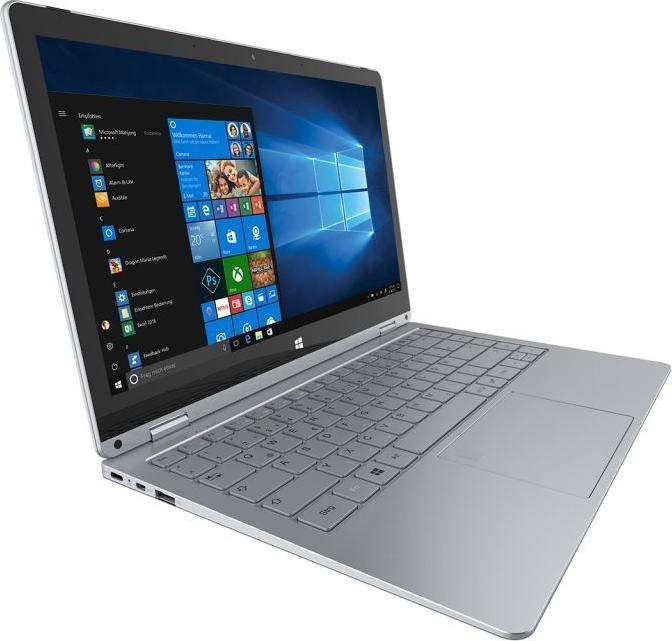 Actual product image Trekstor PRIMEBOOK C13 1.1GHz N3350 13.3inch 1920 x 1080pixel touchscreen silver notebook (13.30", 64 GB, 64 GB, DE)
