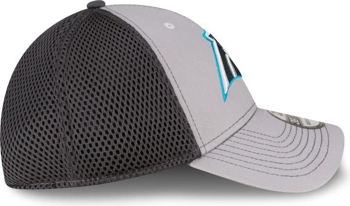 Actual product image New Era 39Thirty Stretch Mesh Cap - Carolina Panthers - M/L (M/L)