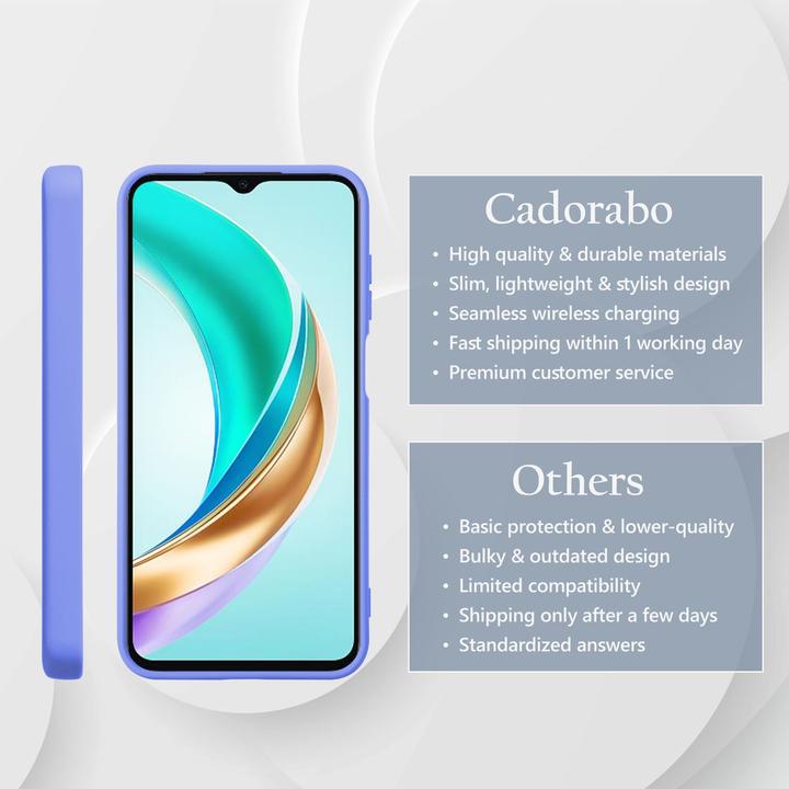 Image du produit Cadorabo Coque pour Honor X6b TPU Liquid Silicone Case (Honor X6)