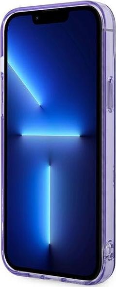 Produktbild Guess GUHCP14MHTPPTL iPhone 14 Plus 6,7" liliowy/lilac hard case Peony Glitter (Apple iPhone 15 Plus, Apple iPhone 14 Plus)