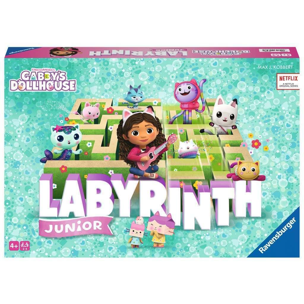 Ravensburger Muuttuva Labyrintti Gabby's Dollhouse Junior -lautapeli
