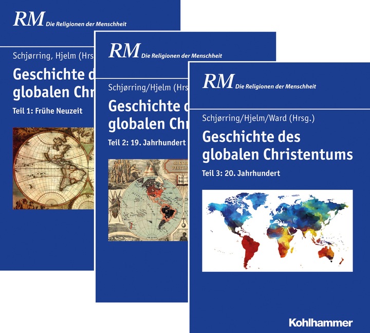 Produktbild Geschichte des globalen Christentums, Teil 1-3 - Paket (Deutsch, Jörg Rüpke, Manfred Hutter, Peter Antes, Norman A. Hjelm, Jens Holger Schjørring, 2021)