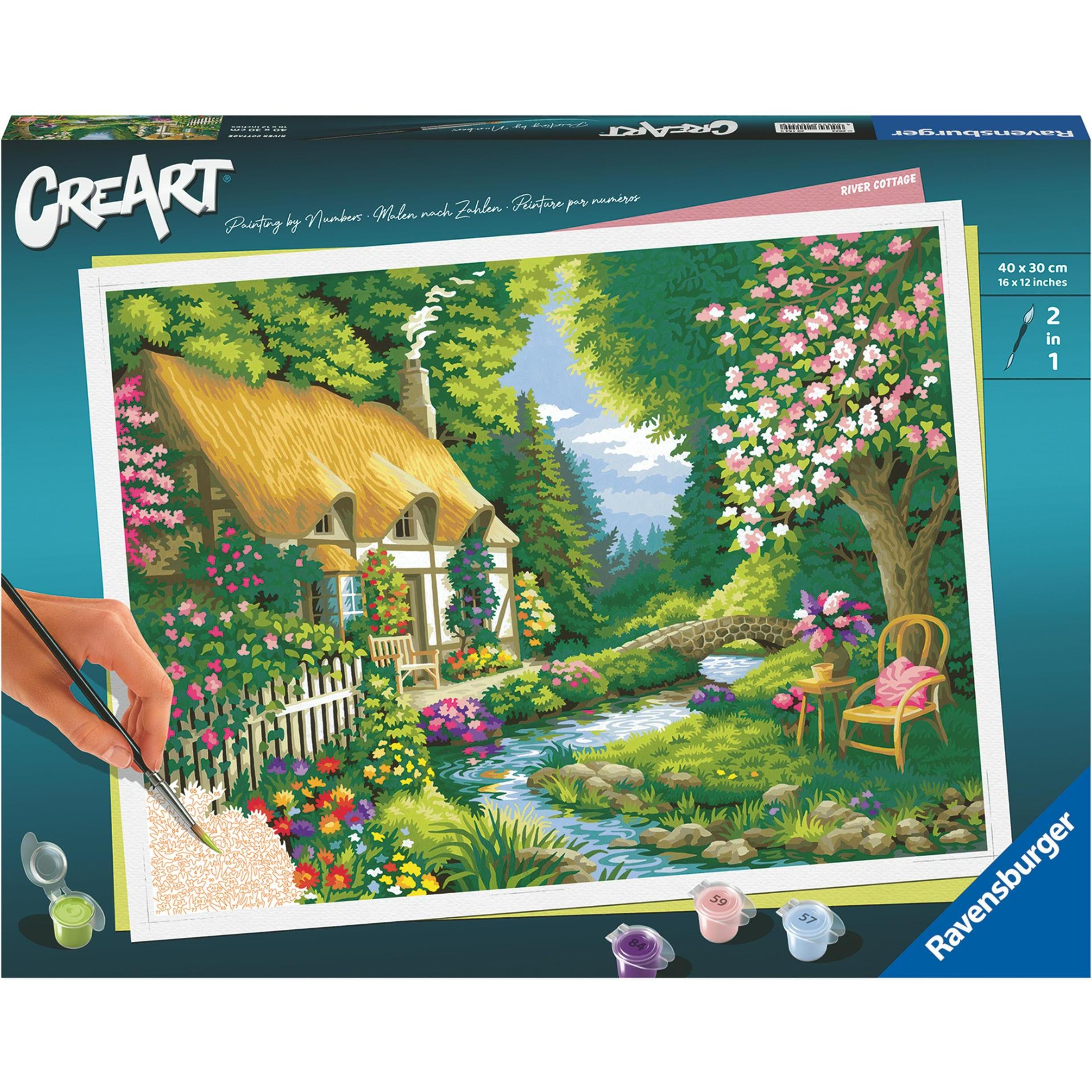 Ravensburger CreArt River Cottage