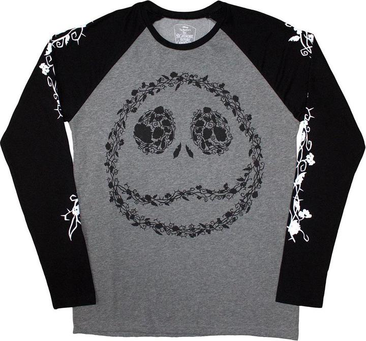 Produktbild The Nightmare Before Christmas TShirt Logo Raglanärmel (XXL)